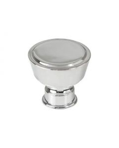 Polished Chrome 1-3/8" [35mm] Ormonde Knob of Regent's Park Collection by Top Knobs - TK3120PC