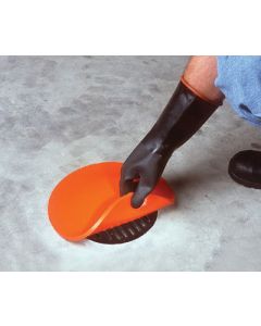 UltraTech 20" X 3/8" Ultra-Drain Seal® Orange Polyurethane Non-Absorbing Circular Drain Seal