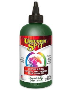 Unicorn Spit Dragon's Belly Green Gel Stain / Glaze 8 oz.