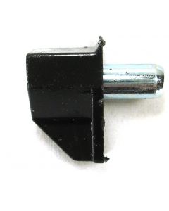Shelf Pin Plastic Clip / Metal Pin 5mm Black Finish Box 5000 PN: W-SP-5MM-BLK5 - Discontinued