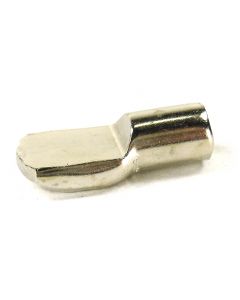 Shelf Pin Metal Spoon Shape 7mm Nickel Finish Bag 100 PN: W-SP-7MMSPNI