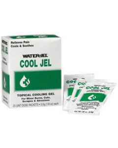 Water-Jel® Technologies 3.5 Gram Unit Dose Foil Pack Cool Jel® Topical Cooling Gel (25 Per Box)