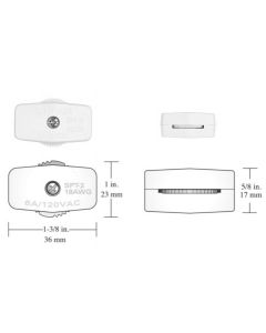 Tresco Controllers White Roll Switch 7/8in.  - 120V - Discontinued