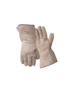 Wells Lamont X-Large Brown And White Jomac® Extra Heavy Weight Terry Cloth Heat Resistant Gloves With 5" Gauntlet Cuff