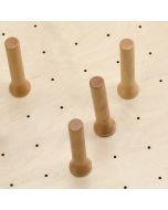 Additional Pegs, Natural, Priced per Each, Must purchase quantity 4, SKU: 4DPS-PEG-4