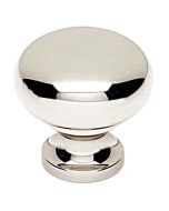 Polished Nickel Knob by Alno sold in Each - A1067-PN