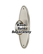 Satin Nickel 3" [76.20MM] Backplate for Knob by Alno - A1225-3-SN
