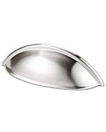 Satin Nickel 3-1/2" [88.90MM] Cup Pull by Alno sold in Each - A1355-SN