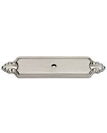 Satin Nickel 4-1/4" [108.00MM] Backplate for Knob by Alno sold in Each - A1454-SN