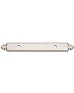 Satin Nickel 3-1/2" [88.90MM] Backplate for Pull by Alno sold in Each - A1458-35-SN