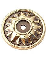 Polished Antique Backplate for Knob by Alno sold in Each - A1473-PA