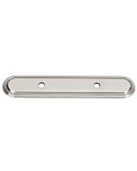 Satin Nickel 3-1/2" [88.90MM] Backplate for Pull by Alno sold in Each - A1508-35-SN
