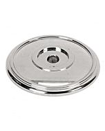 Polished Nickel Backplate for Knob by Alno sold in Each - A1563-PN