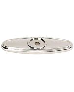 Polished Nickel 2-1/2" [63.50MM] Backplate for Knob by Alno - A1565-PN