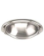 Satin Nickel 3-1/2" [88.90MM] Cup Pull by Alno sold in Each - A1571-35-SN