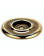 Polished Antique Backplate for Knob by Alno sold in Each - A615-14-PA