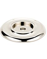 Polished Nickel Backplate for Knob by Alno - A615-14-PN