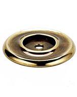 Polished Antique Backplate for Knob by Alno sold in Each - A615-38-PA