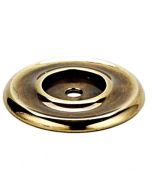 Polished Antique Backplate for Knob by Alno sold in Each - A615-45-PA