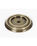 Polished Antique 1-1/2" [38.00MM] Backplate for Knobs by Alno - A616-38-PA