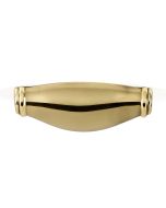 Polished Antique 3" [76.20MM] Cup Pull by Alno - A626-3-PA