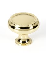 Polished Brass 1-1/2" [38.00MM] Knob by Alno - A626-38-PB