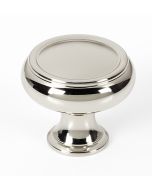Polished Nickel 1-1/2" [38.00MM] Knob by Alno - A626-38-PN