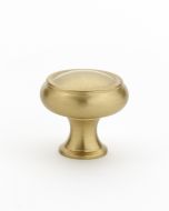 Satin Brass 1-1/2" [38.00MM] Knob by Alno - A626-38-SB