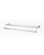 Polished Chrome 26" [660.40MM] Double Towel Bar by Alno - A6625-24-PC