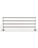 Polished Nickel 24" [609.60MM] Towel Rack by Alno - A6626-24-PN