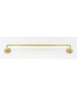 Polished Brass 18" [457.20MM] Towel Bar by Alno - A6720-18-PB