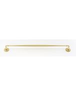 Polished Brass 24" [609.60MM] Towel Bar by Alno - A6720-24-PB