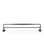 Chocolate Bronze 26" [660.40MM] Double Towel Bar by Alno - A6725-24-CHBRZ