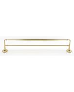 Polished Brass 26" [660.40MM] Double Towel Bar by Alno - A6725-24-PB