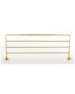 Polished Brass 24" [609.60MM] Towel Rack by Alno - A6726-24-PB