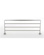 Polished Nickel 24" [609.60MM] Towel Rack by Alno - A6726-24-PN