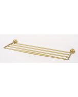 Satin Brass 24" [609.60MM] Towel Rack by Alno - A6726-24-SB