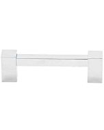 Polished Chrome 3-1/2" [88.90MM] Pull by Alno sold in Each - A718-35-PC