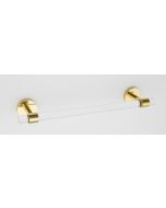 Polished Brass 12" [304.80MM] Towel Bar by Alno - A7220-12-PB