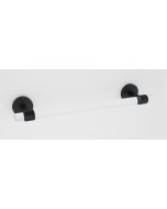 Matte Black 18" [457.20MM] Towel Bar by Alno - A7220-18-MB