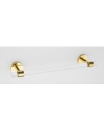 Polished Brass 18" [457.20MM] Towel Bar by Alno - A7220-18-PB