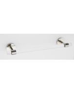 Polished Nickel 18" [457.20MM] Towel Bar by Alno - A7220-18-PN