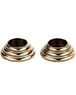 Polished Antique Backplate for Pull by Alno - A723-PA