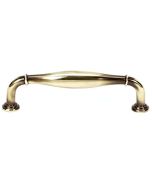 Polished Antique 4" [101.60MM] Pull by Alno sold in Each - A726-4-PA