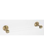 Satin Brass 24" [609.60MM] Towel Bar by Alno - A7320-24-SB