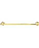 Polished Brass 24" [609.60MM] Towel Bar by Alno - A7720-24-PB