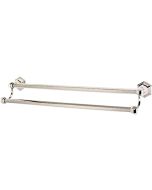 Polished Nickel 24" [609.60MM] Towel Bar by Alno - A7725-24-PN