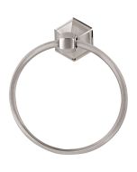 Satin Nickel 7" [178.00MM] Towel Ring by Alno - A7740-SN