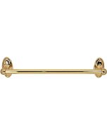 Polished Brass 12" [304.80MM] Towel Bar by Alno - A8020-12-PB