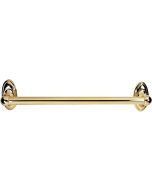 Polished Brass 18" [457.20MM] Grab Bar by Alno - A8022-18-PB
